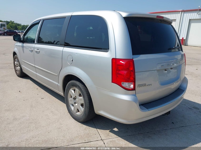 Vin: 2c4rdgbg4cr167728, lot: 46193421, dodge grand caravan se/avp 20123