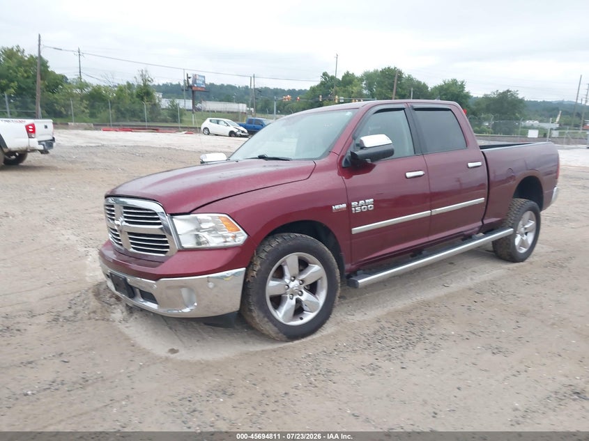 Vin: 1c6rr7tt4hs584342, lot: 46193439, ram 1500 big horn  4x4 6'4 box 20172
