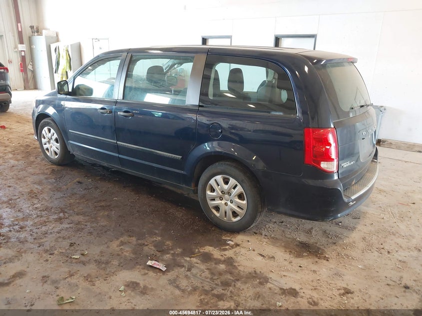 Vin: 2c4rdgbg7er309427, lot: 46193445, dodge grand caravan american value pkg 20143