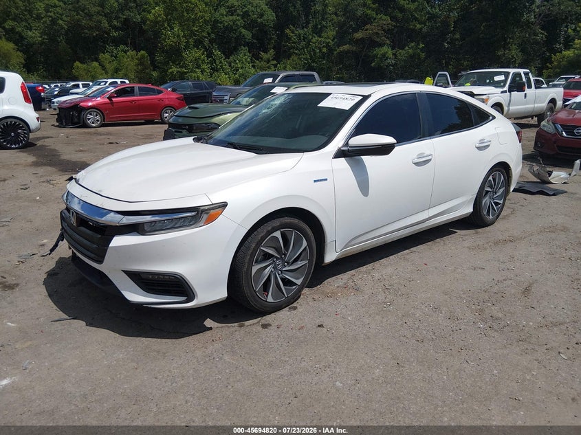 Vin: 19xze4f98ke006855, lot: 46193448, honda insight touring 20192