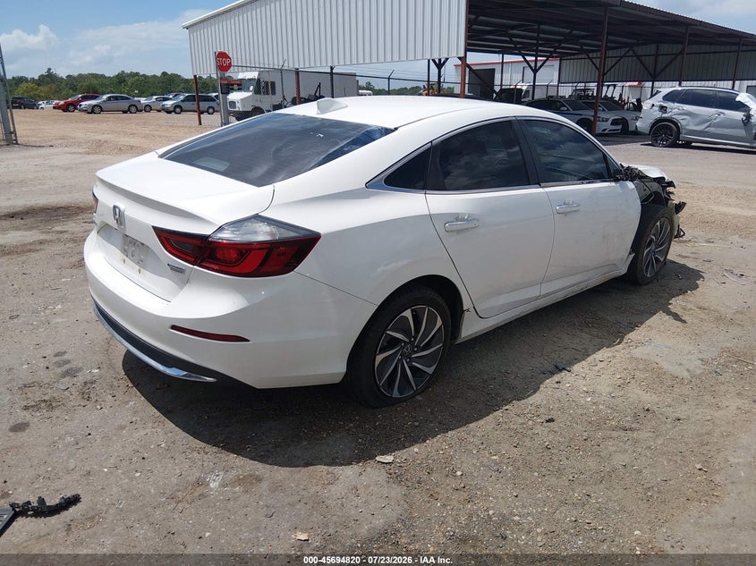 Vin: 19xze4f98ke006855, lot: 46193448, honda insight touring 20194