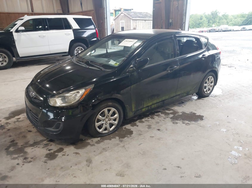 Vin: kmhct5ae5cu058688, lot: 46193475, hyundai accent gs 20122
