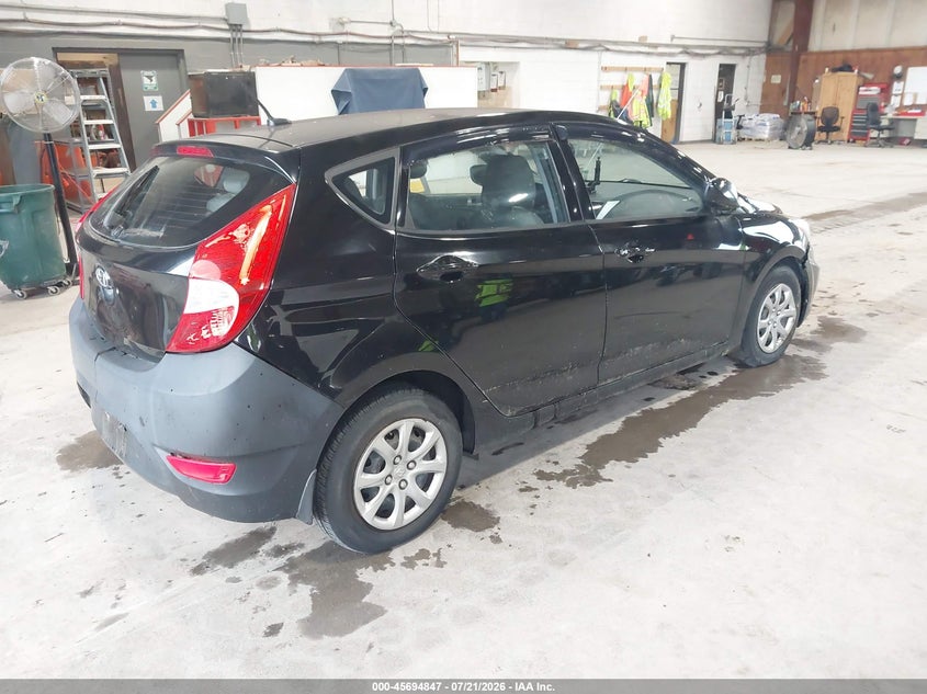 Vin: kmhct5ae5cu058688, lot: 46193475, hyundai accent gs 20124