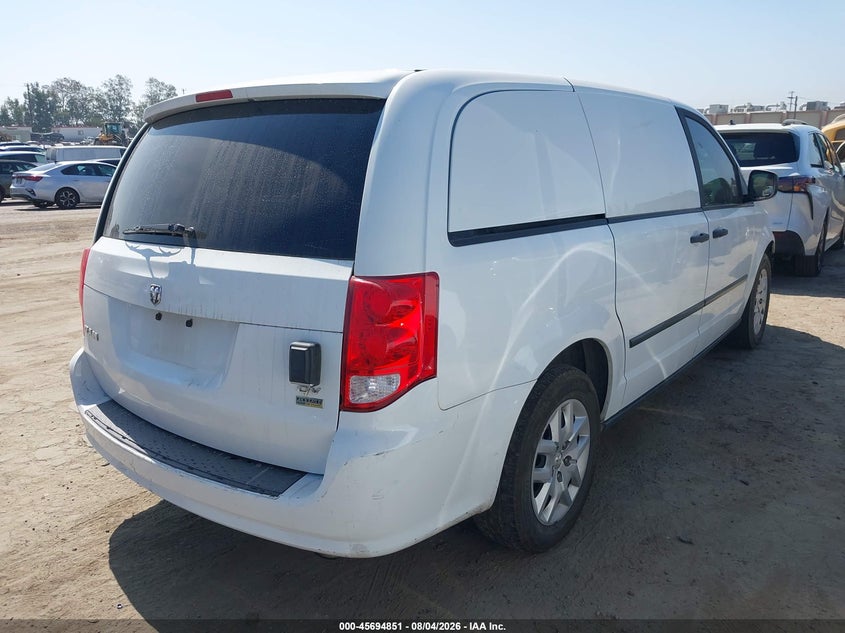 Vin: 2c4jrgag4fr681406, lot: 46193479, ram cargo tradesman 20154