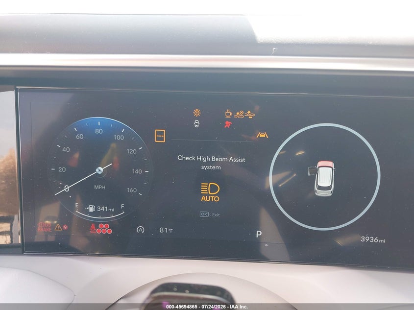2026 HYUNDAI PALISADE auction photo 7