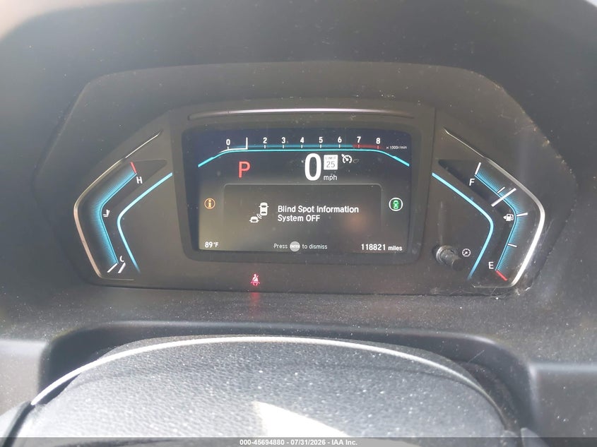 2021 HONDA ODYSSEY auction photo 7