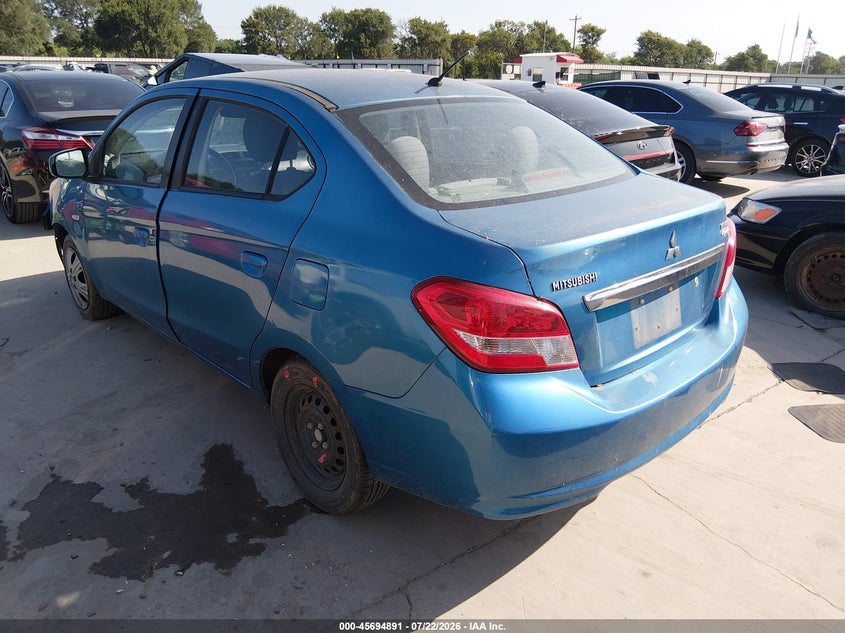 MITSUBISHI MIRAGE G4 2017 VIN ML32F3FJ6HH000903