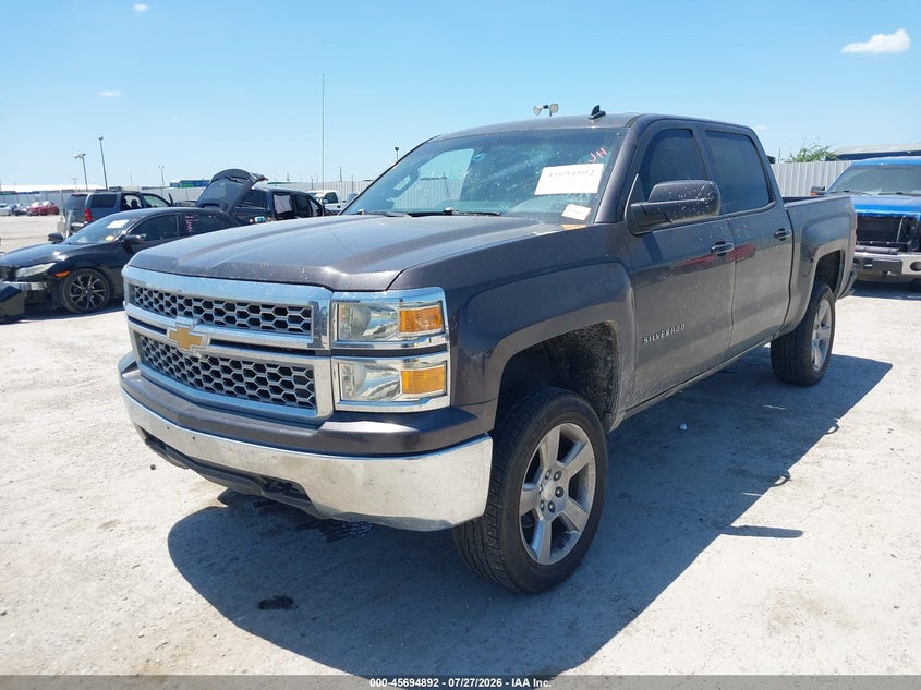 Vin: 3gcukreh1eg408251, lot: 46193520, chevrolet silverado 1500 lt 20142