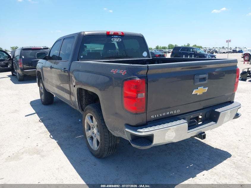 Vin: 3gcukreh1eg408251, lot: 46193520, chevrolet silverado 1500 lt 20143