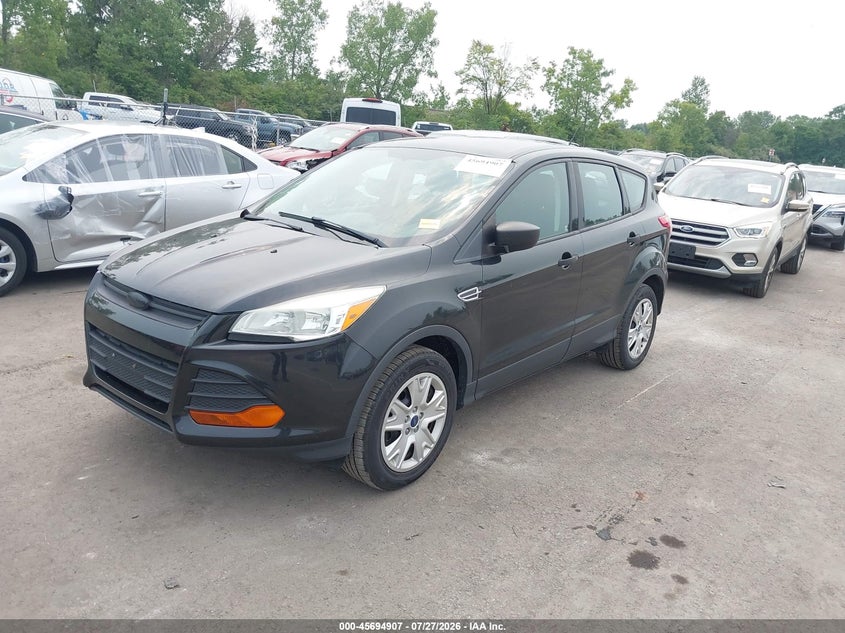 Vin: 1fmcu0f7xfua15947, lot: 46193535, ford escape s 20152