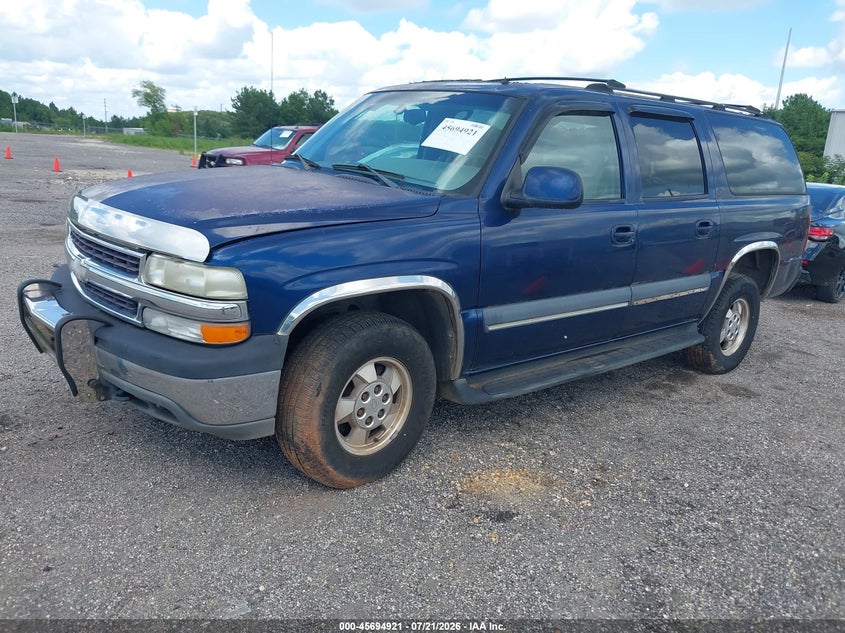 2002 CHEVROLET SUBURBAN 1500 auction photo 2