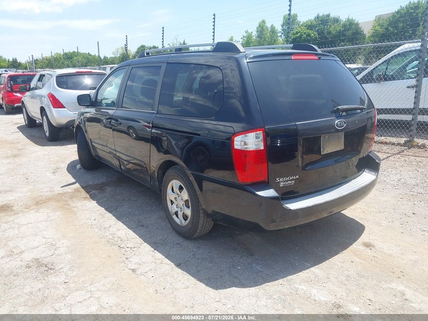 2007 Kia Sedona Lx VIN: KNDMB233376190297 Lot: 45694923