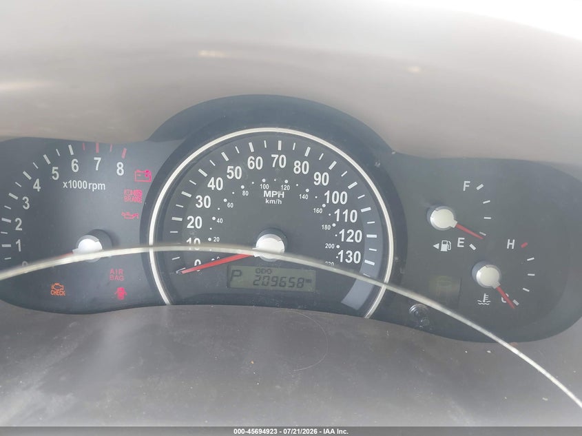 2007 Kia Sedona Lx VIN: KNDMB233376190297 Lot: 45694923