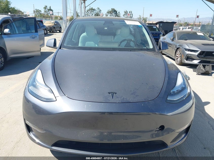 2023 Tesla Model Y Awd/Long Range Dual Motor All-Wheel Drive VIN: 7SAYGDEE5PF605673 Lot: 45694957