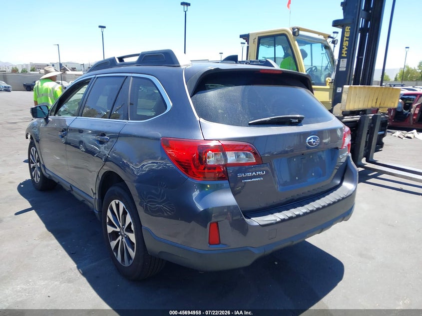 Vin: 4s4bsalc4g3213620, lot: 46193586, subaru outback 2.5i limited 20163