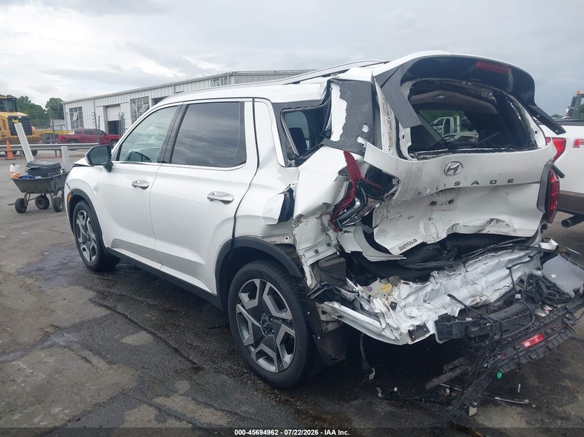 Vin: km8r44gexsu876795, lot: 46193590, hyundai palisade sel premium 8p 20253