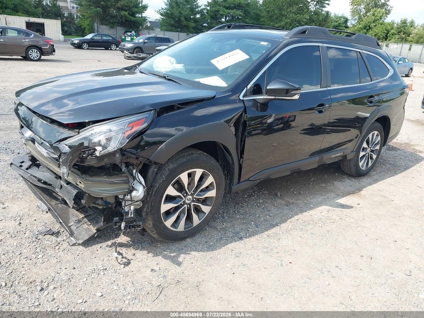 Vin: 4s4btanc4r3161466, lot: 46193597, subaru outback limited 20242