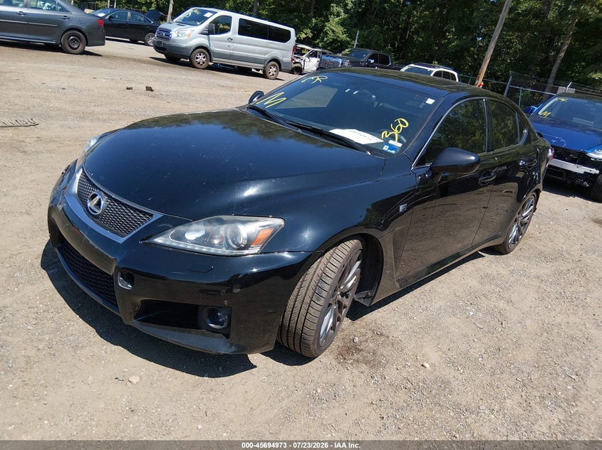 2012 Lexus IS F, Удар сзади, IAAI, VIN JTHBP5C29C5009803 — фото 2