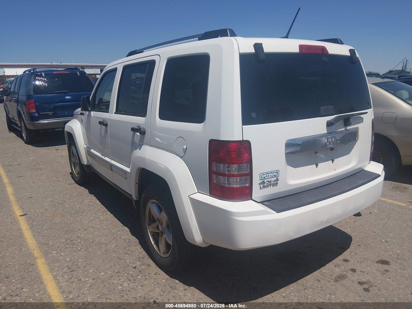 Vin: 1j4pn5gk2aw133565, lot: 46193608, jeep liberty limited 20103