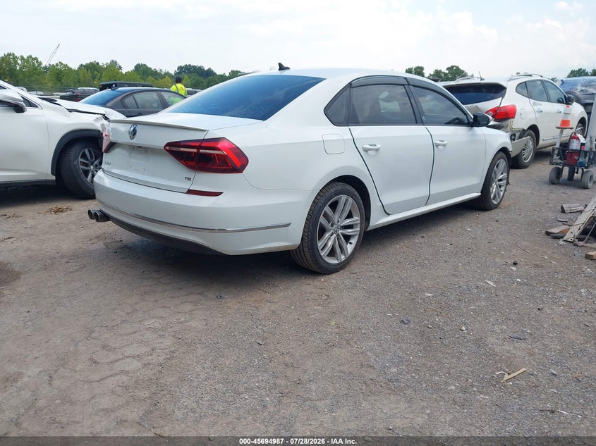 Vin: 1vwla7a39kc012688, lot: 46193615, volkswagen passat 2.0t wolfsburg edition 20194