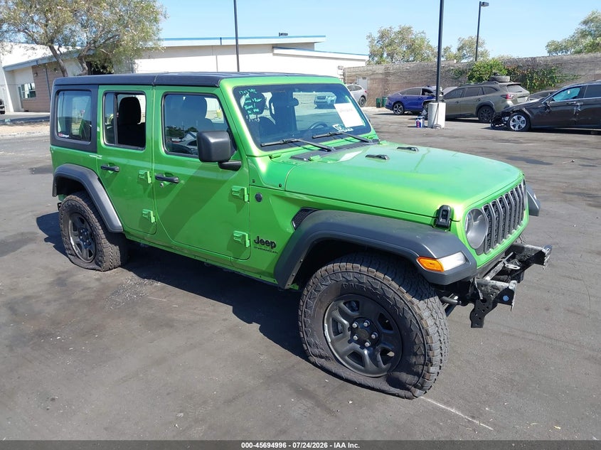 Vin: 1c4pjxdgxsw548454, lot: 46193624, jeep wrangler 4-door sport 4x4 2025 img_1