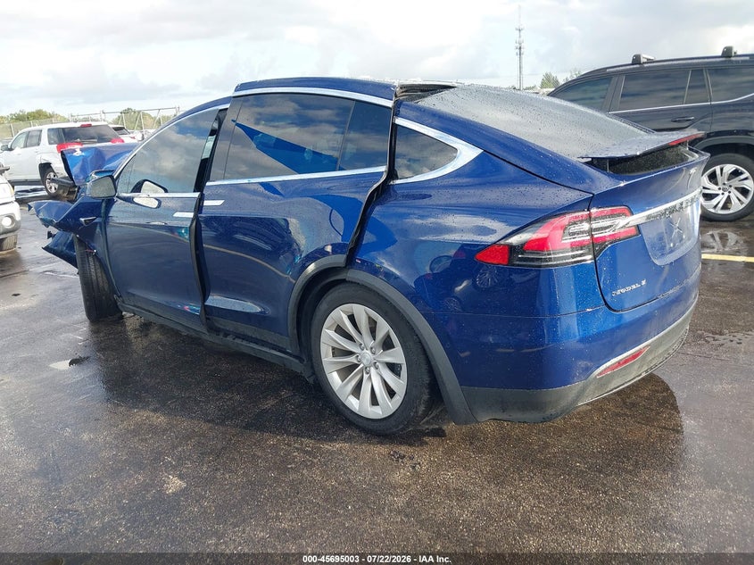 TESLA MODEL X 2018 VIN 5YJXCBE22JF089357