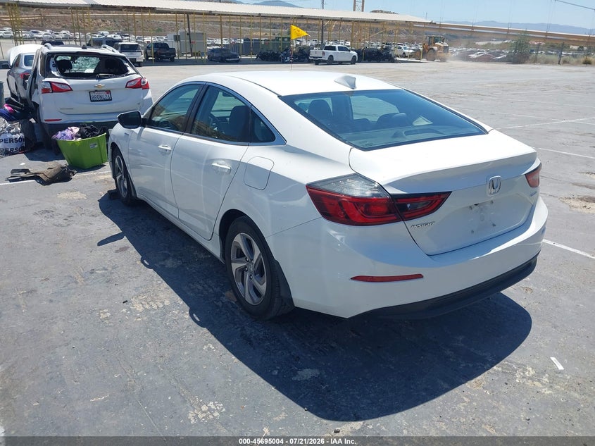2019 Honda Insight Ex VIN: 19XZE4F55KE005045 Lot: 45695004
