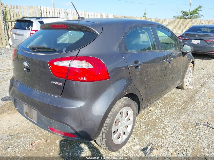 Vin: knadn5a3xd6208380, lot: 46193639, kia rio ex 20134