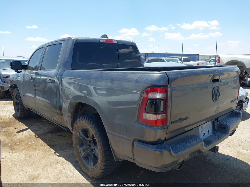 Vin: 1c6srfft9ln289655, lot: 46193640, ram 1500 lone star  4x4 5'7 box 20203