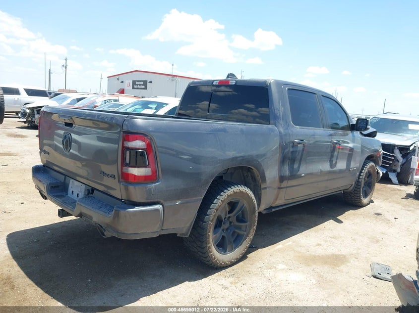 Vin: 1c6srfft9ln289655, lot: 46193640, ram 1500 lone star  4x4 5'7 box 20204