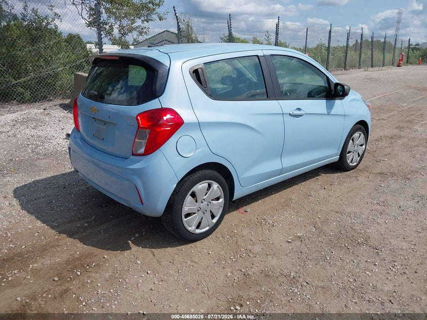 Vin: kl8ca6sa5gc593245, lot: 46193654, chevrolet spark ls manual 20164