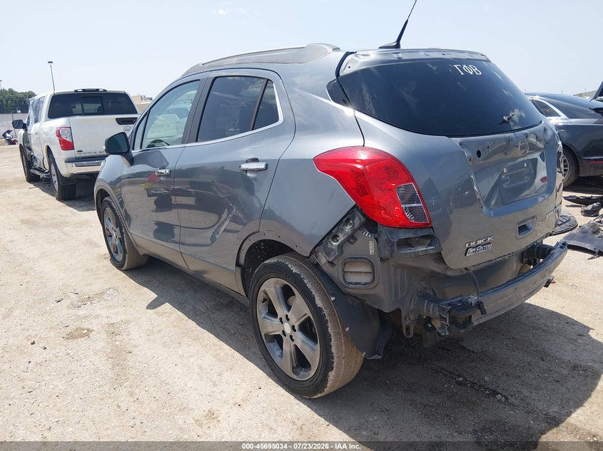 Vin: kl4cjbsb9eb522300, lot: 46193663, buick encore convenience 20143