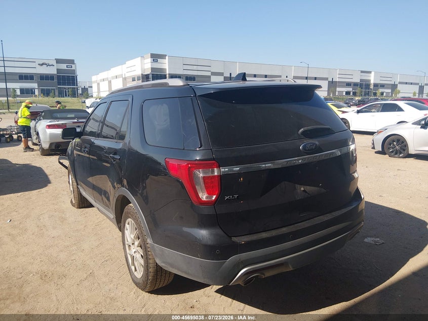 Vin: 1fm5k7d8xhgd85090, lot: 46193666, ford explorer xlt 20173