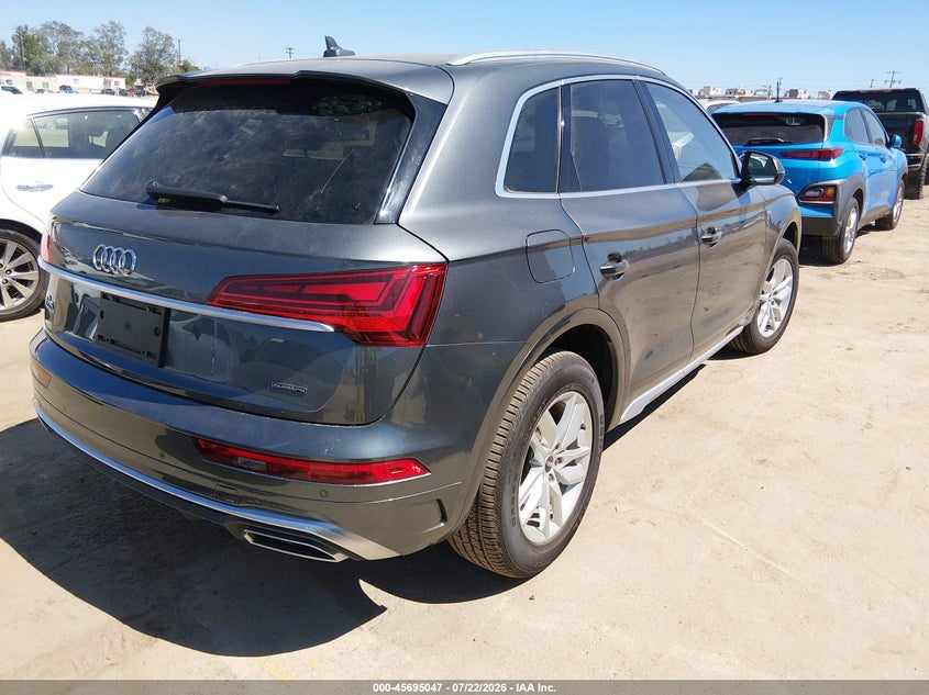 Vin: wa1gaafyxn2017621, lot: 46193675, audi q5 premium 45 tfsi s line quattro s tronic 20224