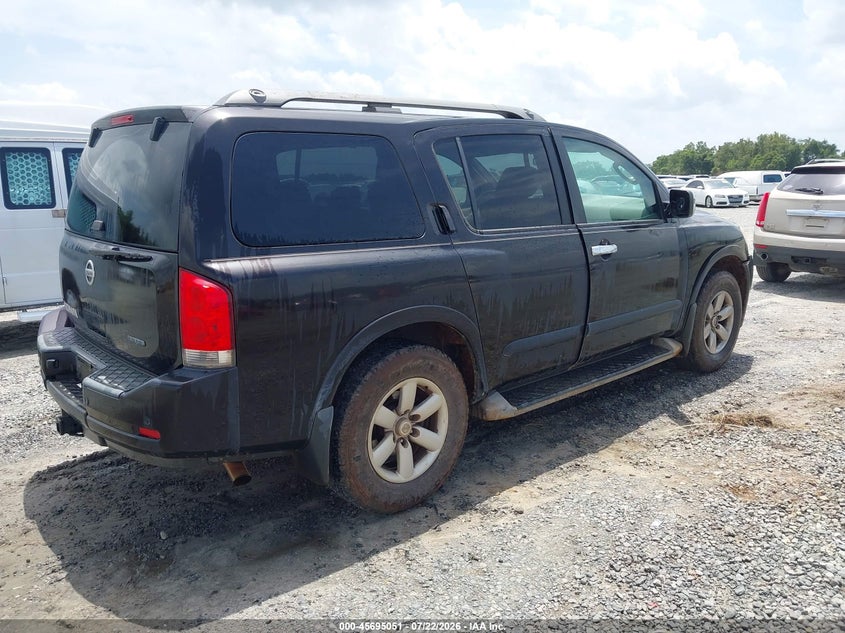 Vin: 5n1ba0nd9bn616072, lot: 46193679, nissan armada sv 20114