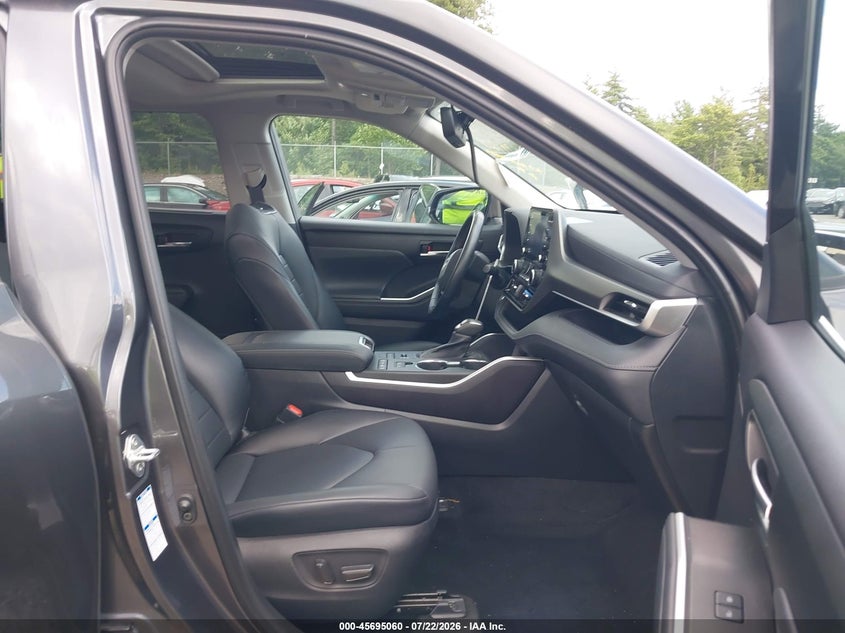 TOYOTA HIGHLANDER 2021 VIN 5TDGZRBHXMS128146