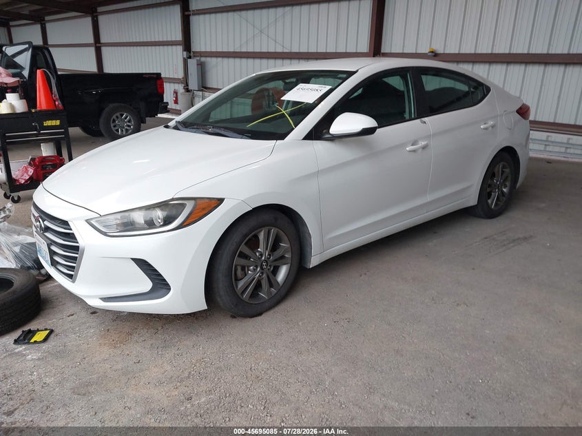 Vin: 5npd84lf3jh229200, lot: 46193713, hyundai elantra sel 20182