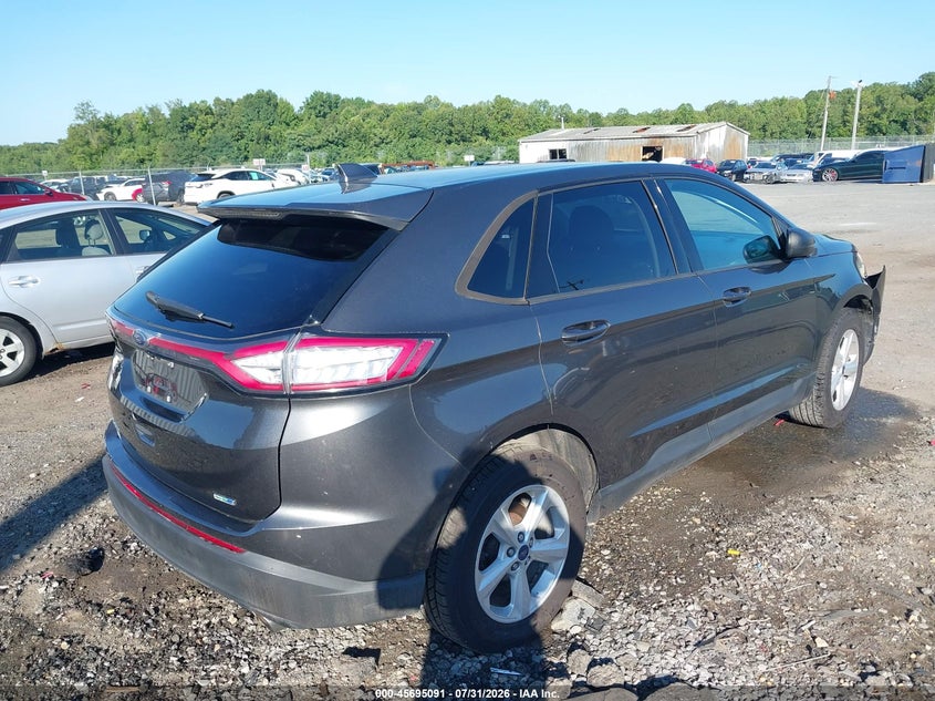 Vin: 2fmpk4g96gbb75944, lot: 46193719, ford edge se 20164