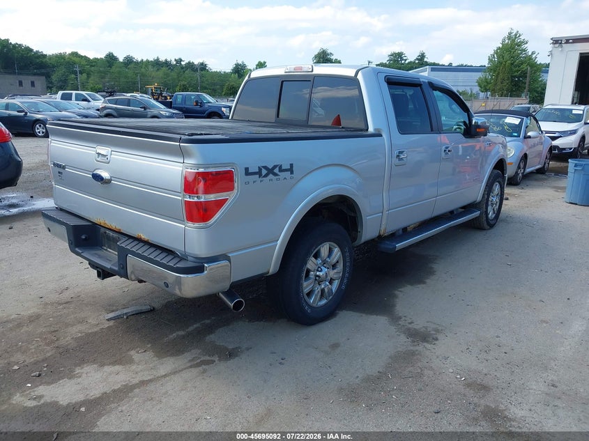 Vin: 1ftfw1et2cfb44832, lot: 46193720, ford f-150 lariat 20124