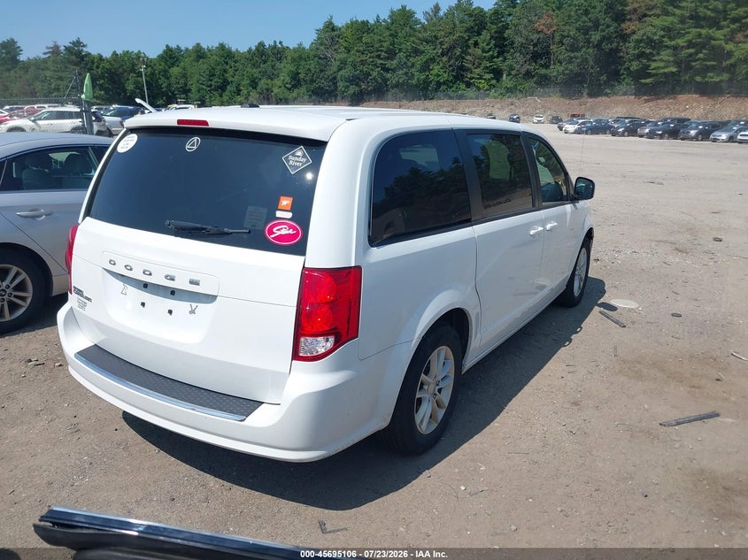 Vin: 2c4rdgbg9lr231830, lot: 46193734, dodge grand caravan se plus 20204