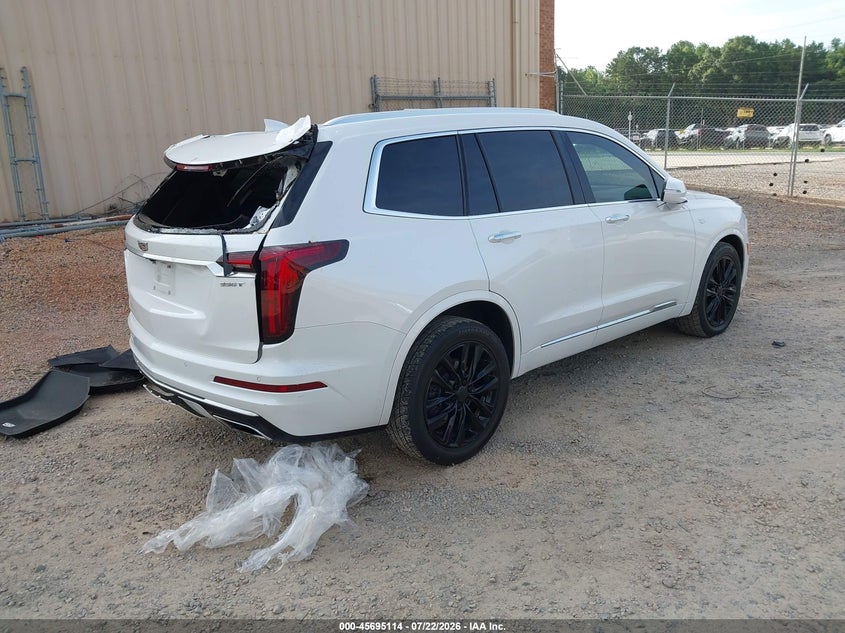 Vin: 1gykpbr44mz153269, lot: 46193742, cadillac xt6 awd luxury 20214