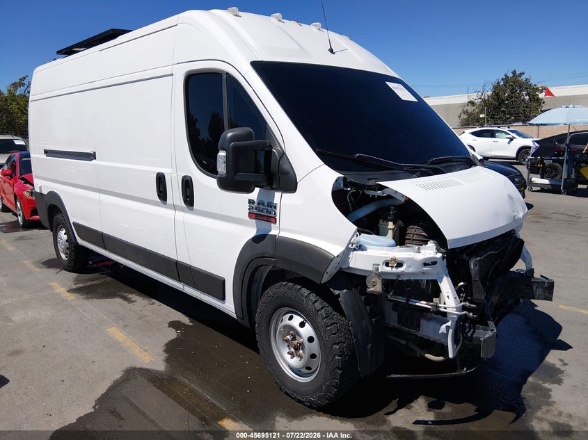 Vin: 3c6lrvdg5me527673, lot: 46193749, ram promaster 2500 high roof 159 wb 2021 img_1