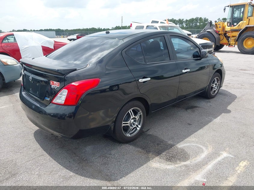 Vin: 3n1cn7ap4dl895376, lot: 46193765, nissan versa 1.6 sv 20134