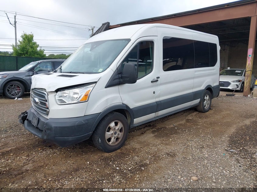 Vin: 1fbax2cmxhka61824, lot: 46193784, ford transit-350 xlt 20172
