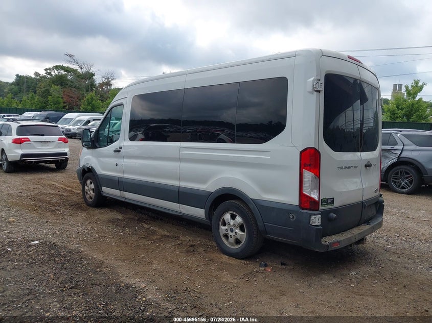 Vin: 1fbax2cmxhka61824, lot: 46193784, ford transit-350 xlt 20173