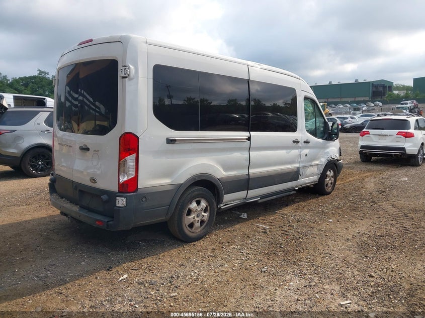 Vin: 1fbax2cmxhka61824, lot: 46193784, ford transit-350 xlt 20174