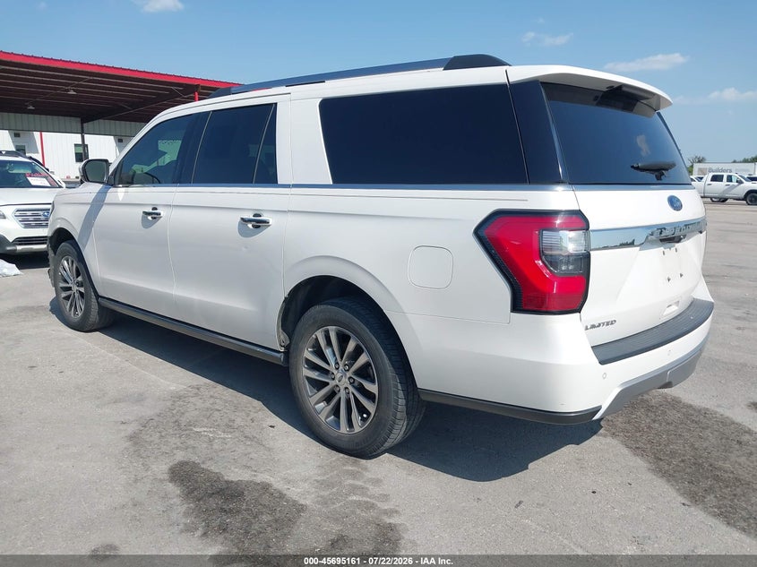 Vin: 1fmjk1kt7jea40930, lot: 46193789, ford expedition max limited 20183