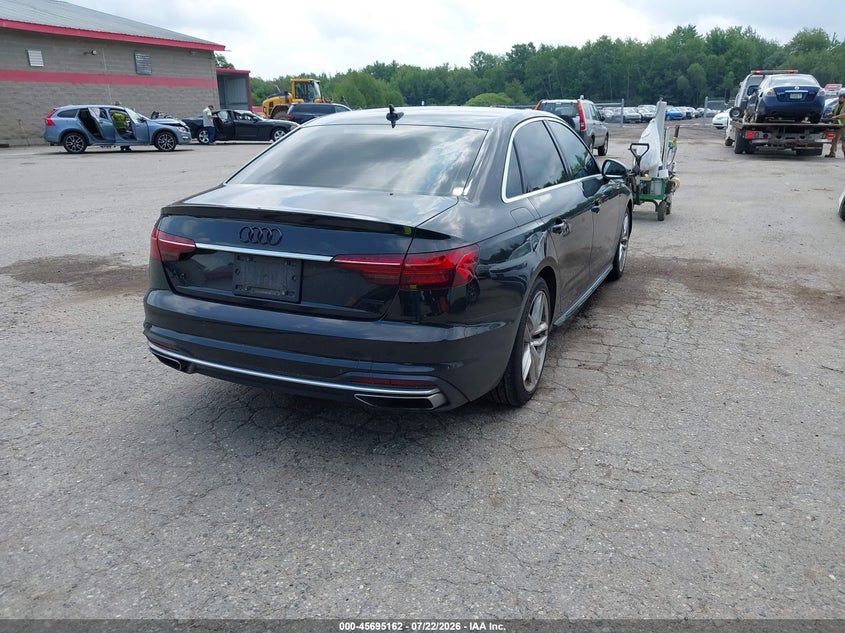 Vin: waueaaf46pn016992, lot: 46193790, audi a4 premium plus 45 tfsi s line quattro s tronic 20234
