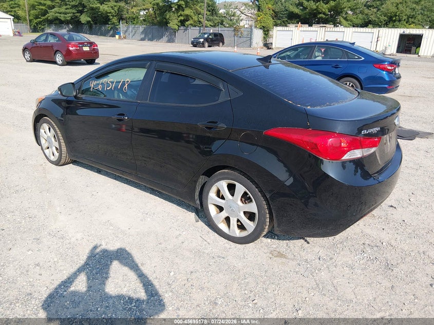 2012 HYUNDAI ELANTRA SEDAN 1.8L I-4 DOHC, VVT, 148HP