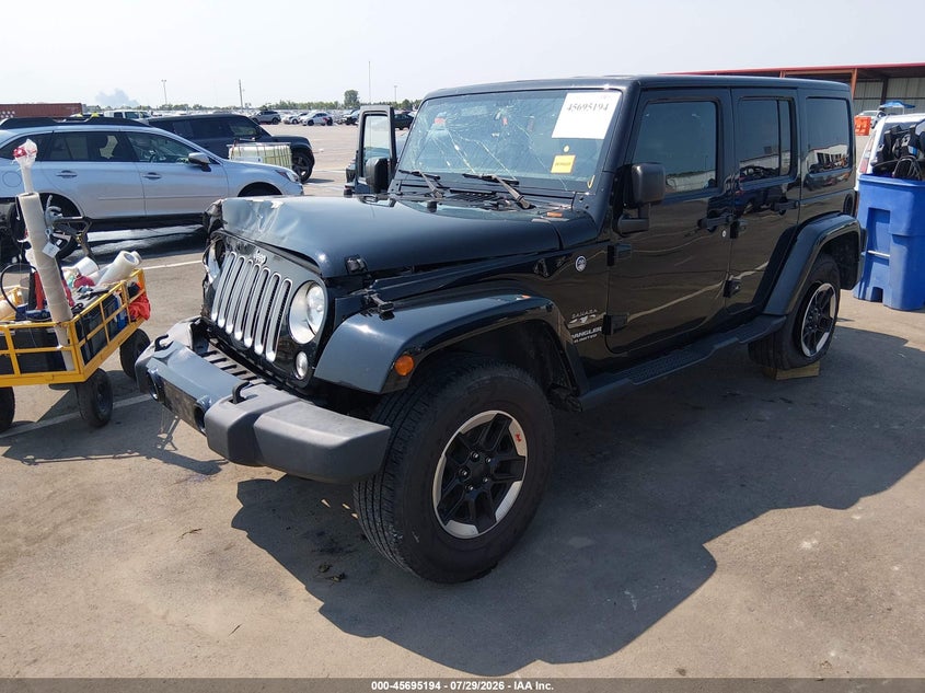 Vin: 1c4hjweg1gl136168, lot: 46193822, jeep wrangler unlimited sahara 20162